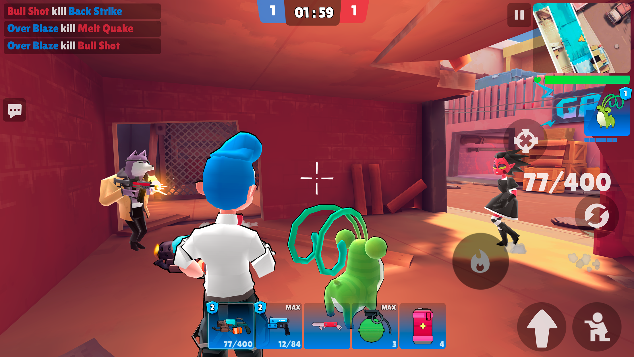 اسکرین شات 3 بازی Vortex 9 online shooting games