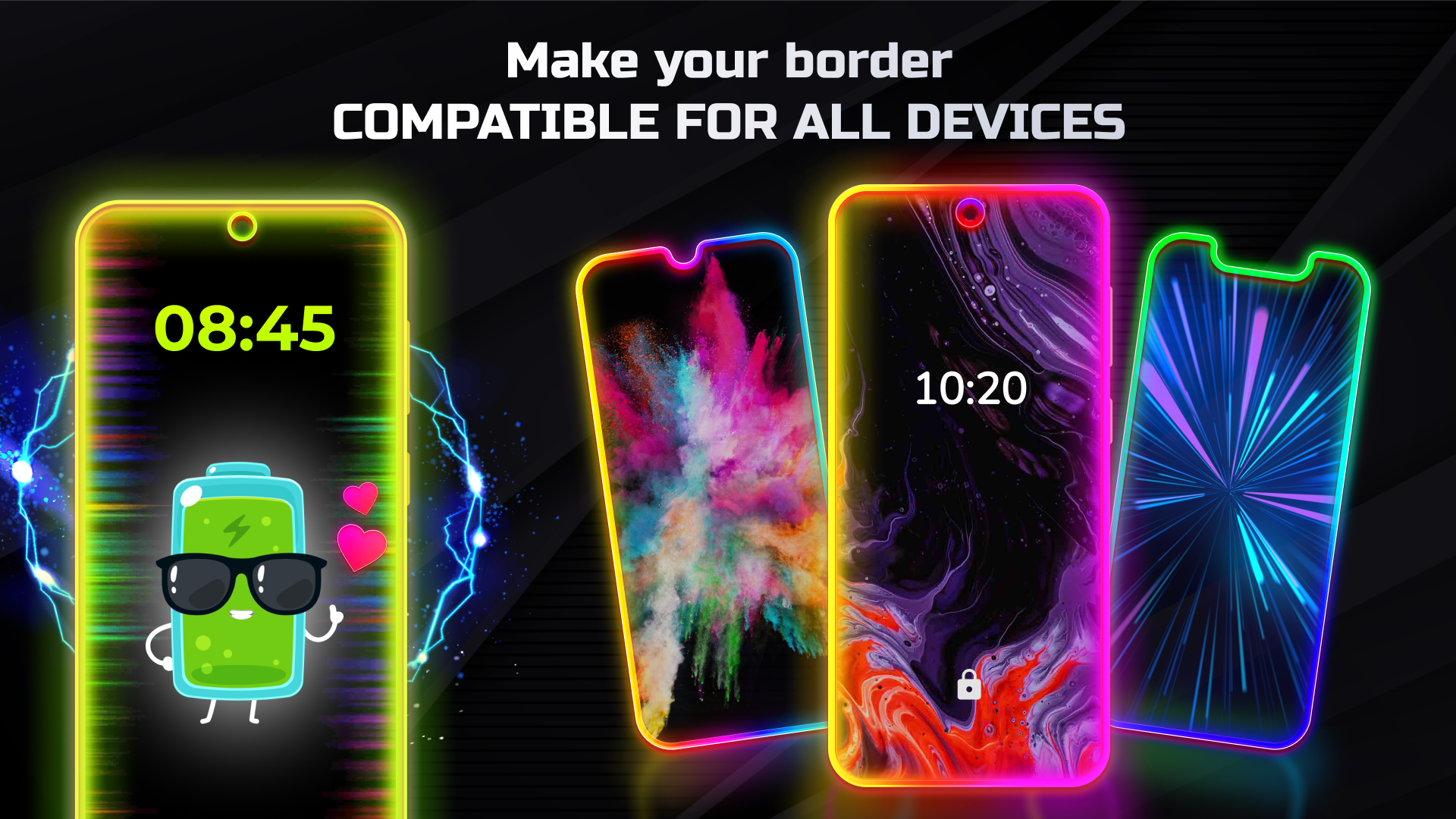 اسکرین شات 6 برنامه Edge Lighting - Borderlight