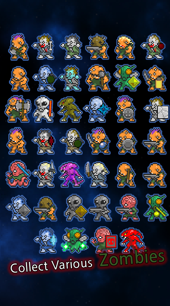 اسکرین شات 2 بازی Grow Zombie : Merge Zombie