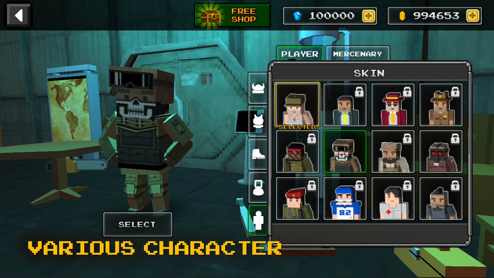 اسکرین شات 3 بازی Pixel Z Gunner