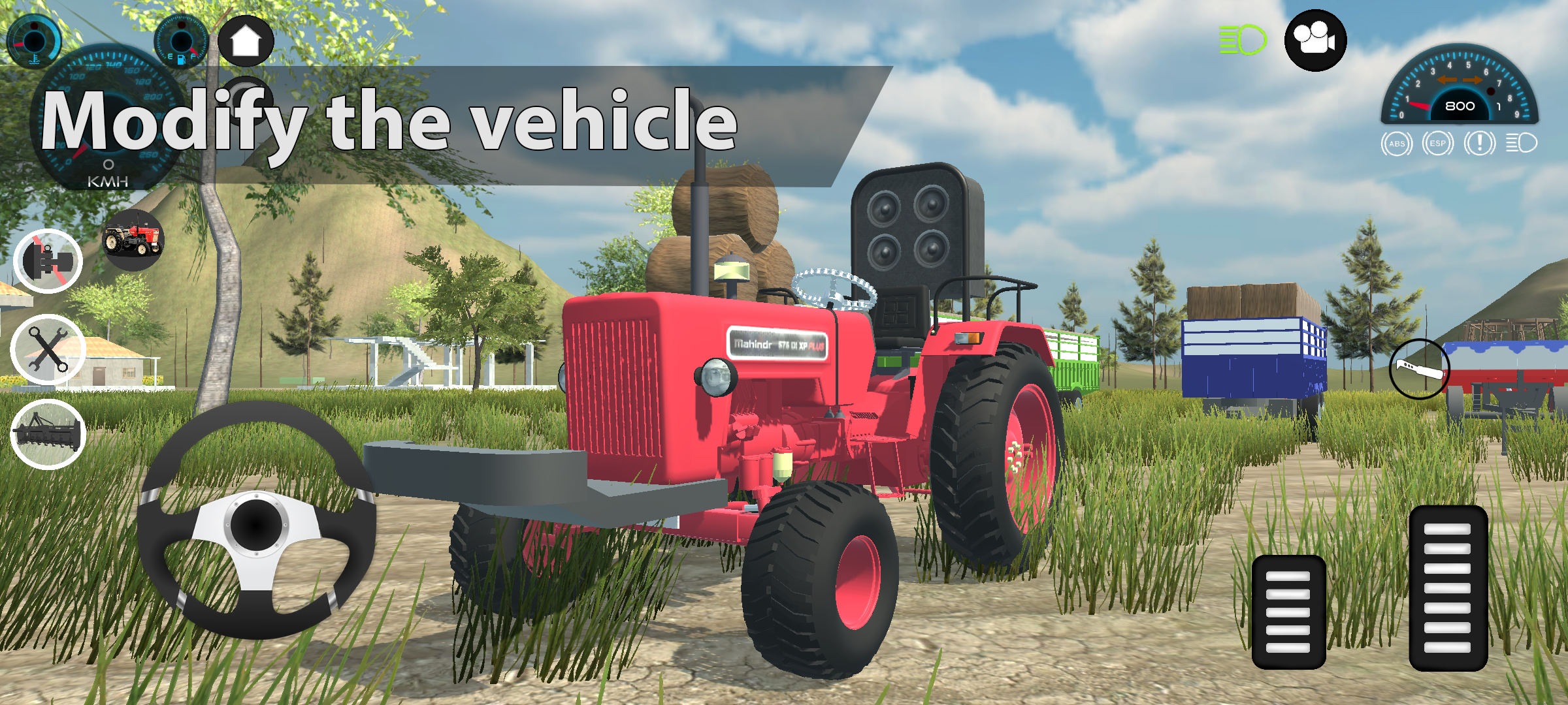 اسکرین شات 4 بازی Indian Tractor Simulator 2