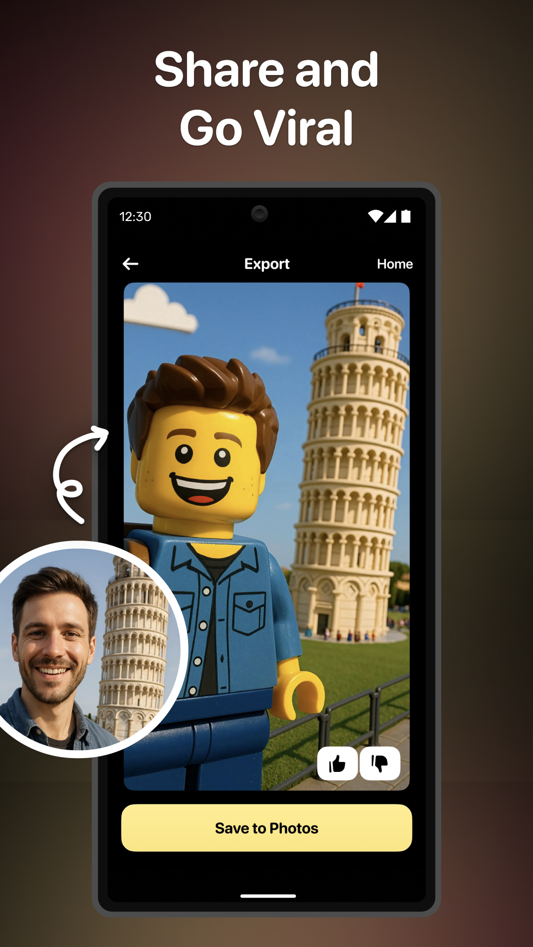 اسکرین شات 8 برنامه CloneAI AI Video Generator