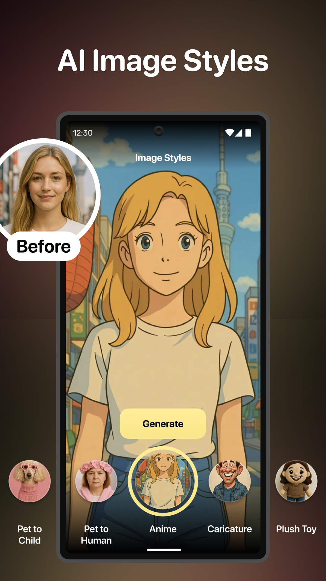 اسکرین شات 5 برنامه CloneAI AI Video Generator