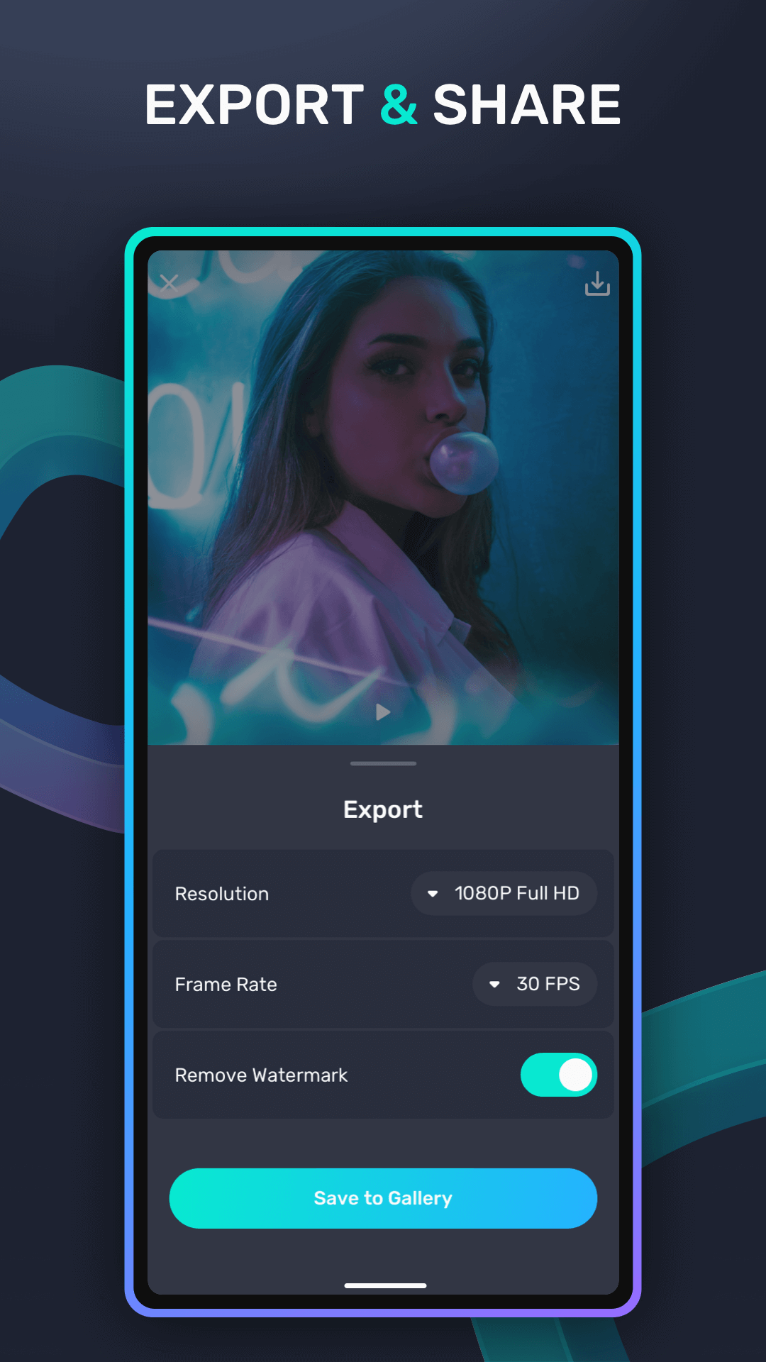 اسکرین شات 8 برنامه Compose Music Video Editor