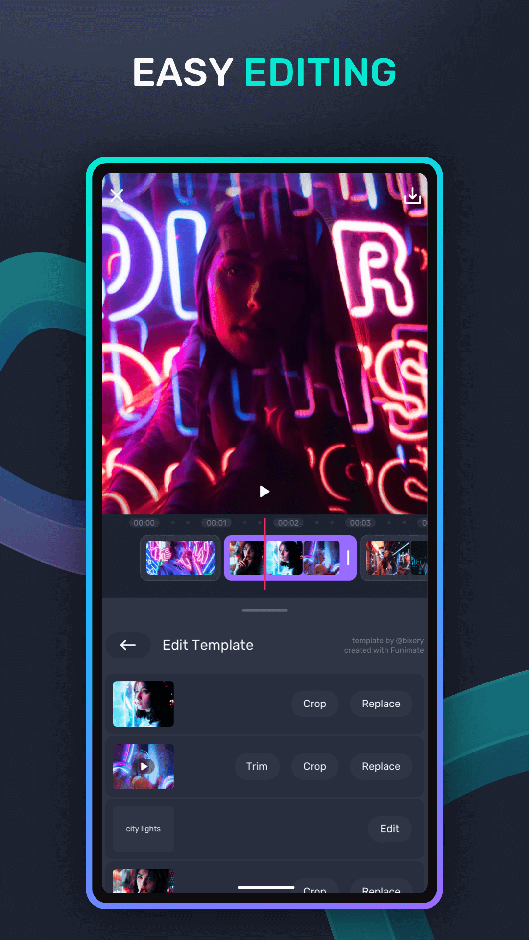 اسکرین شات 7 برنامه Compose Music Video Editor