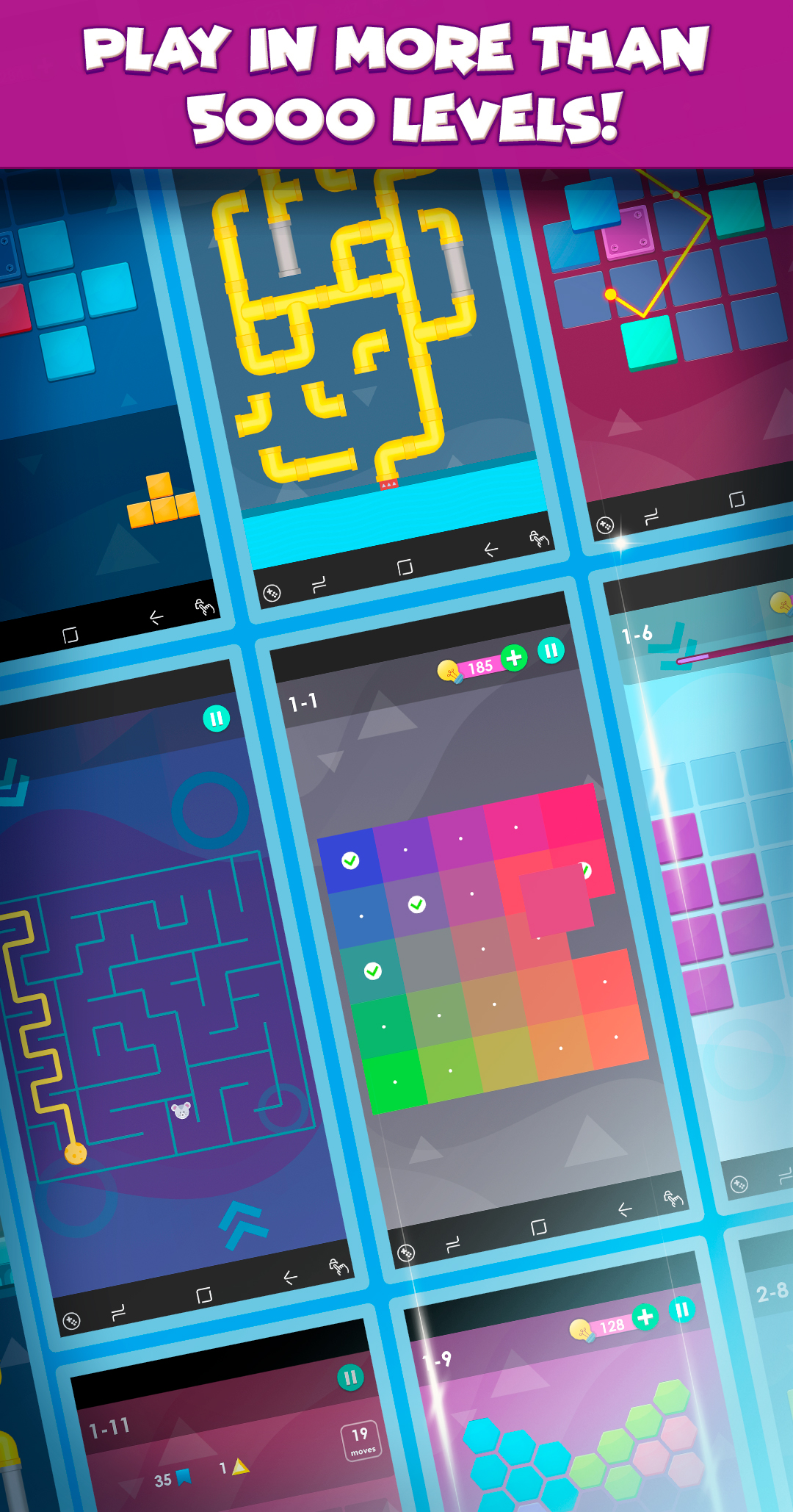 اسکرین شات 6 بازی Smart Puzzles Collection