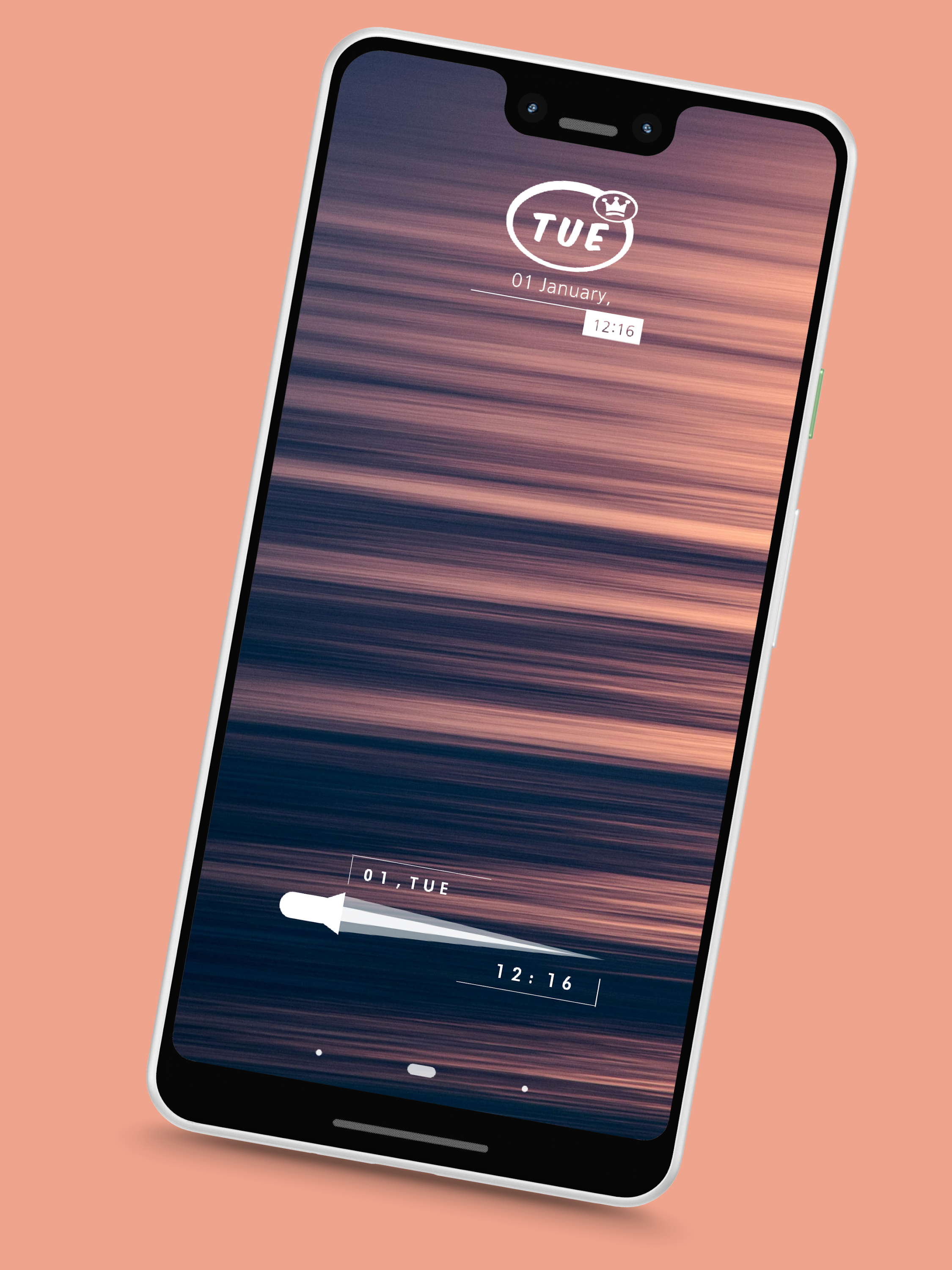 اسکرین شات 1 برنامه PiXmiX kwgt