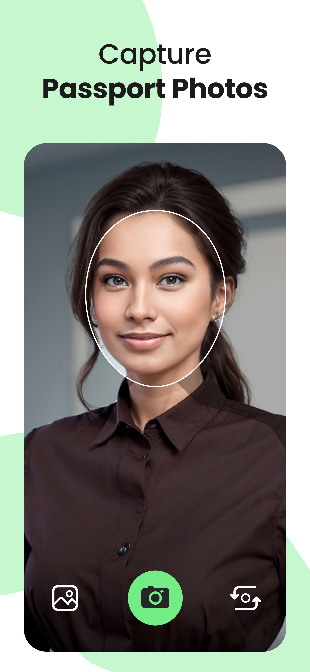 اسکرین شات 1 برنامه Passure - Passport Photo Maker