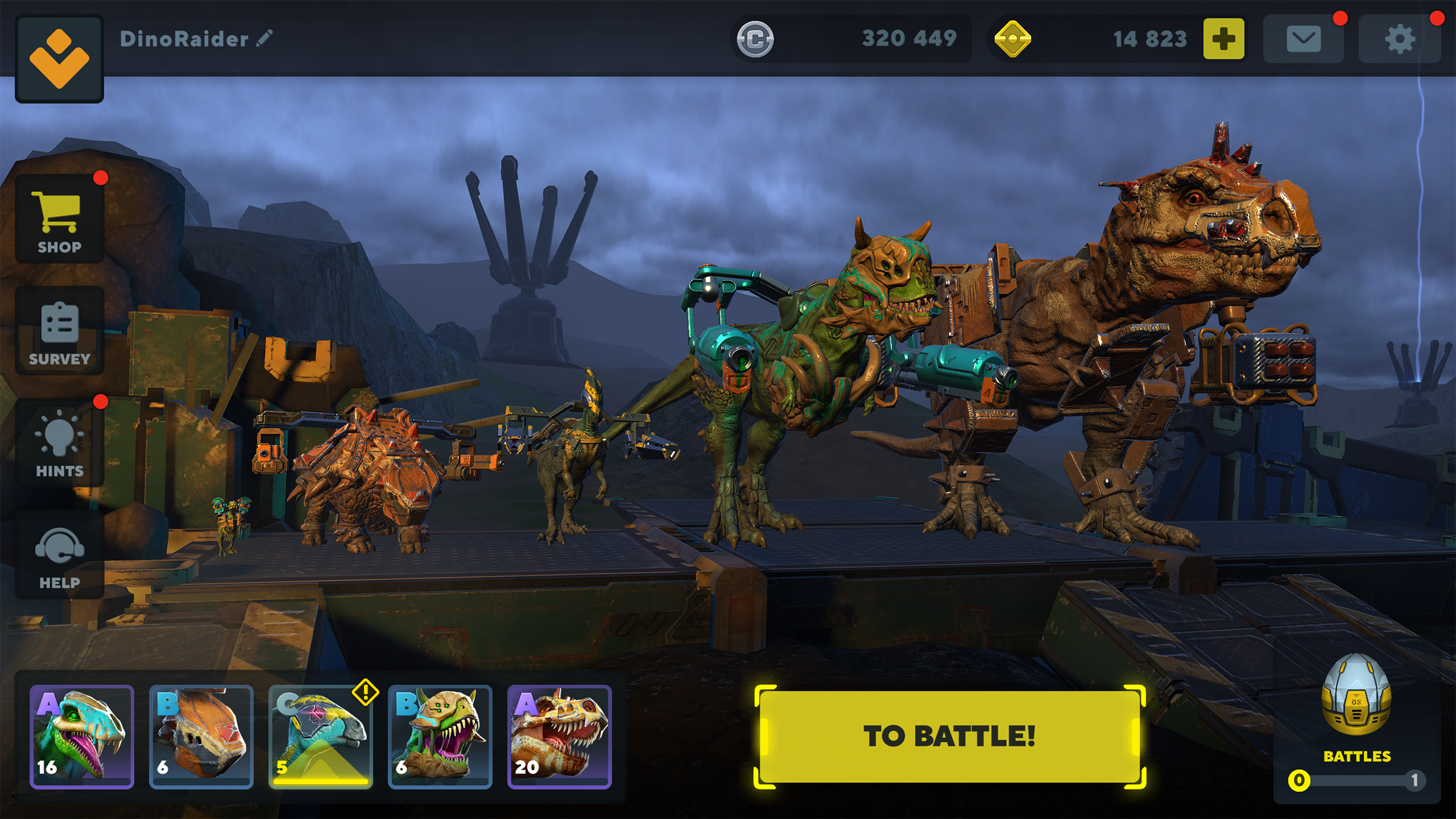 اسکرین شات 4 بازی Dino Squad: Dinosaur Shooter