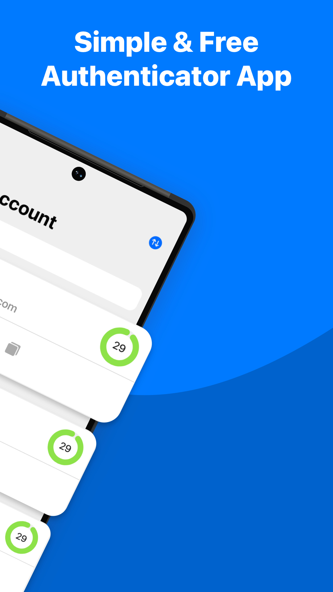 اسکرین شات 2 برنامه Authenticator App - 2FA