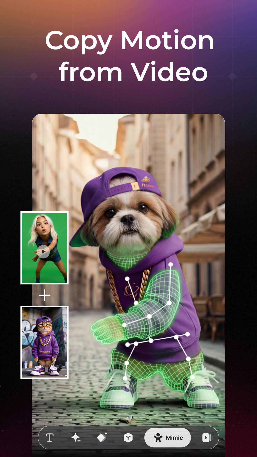 اسکرین شات 5 برنامه PixVerse: AI Video Generator