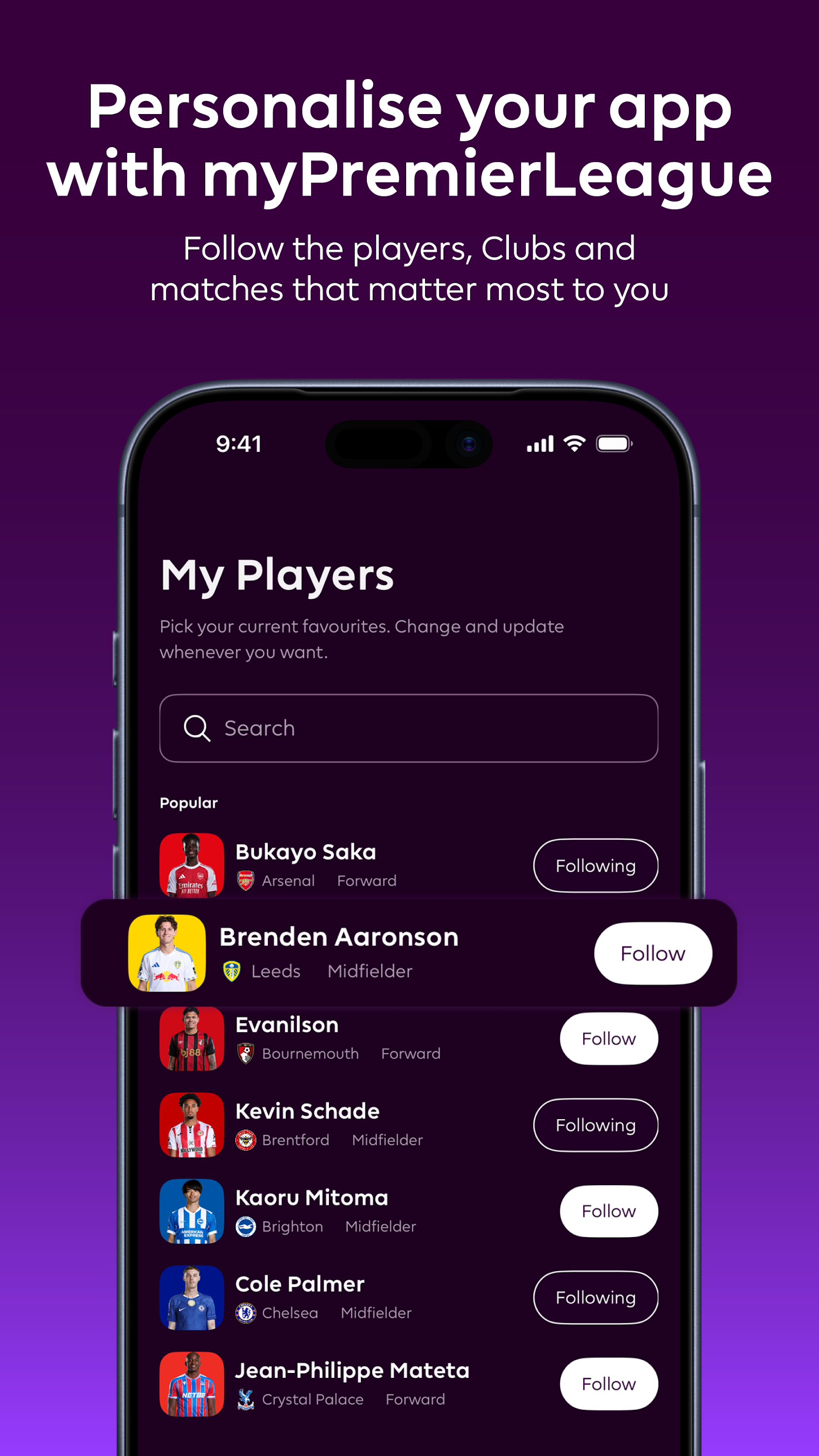 اسکرین شات 6 برنامه Premier League - Scores, News