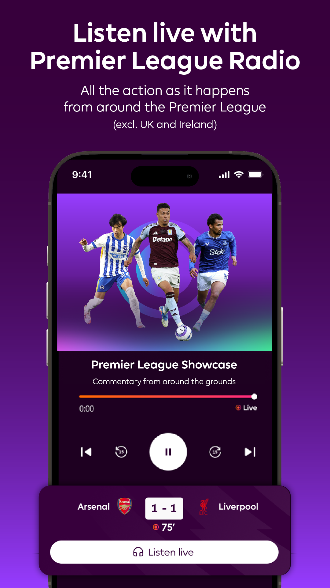 اسکرین شات 5 برنامه Premier League - Scores, News