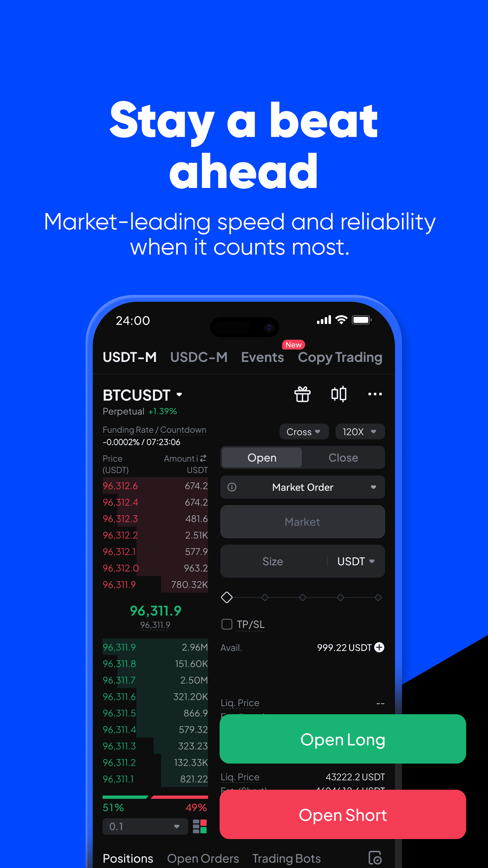 اسکرین شات 5 برنامه Toobit: Buy BTC, ETH & Crypto