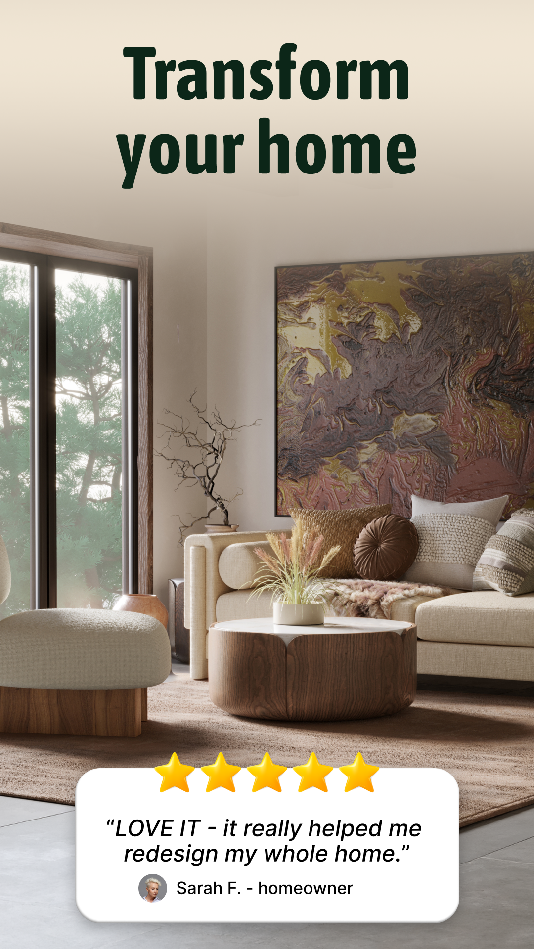 اسکرین شات 1 برنامه Planner 5D: AI Home Design