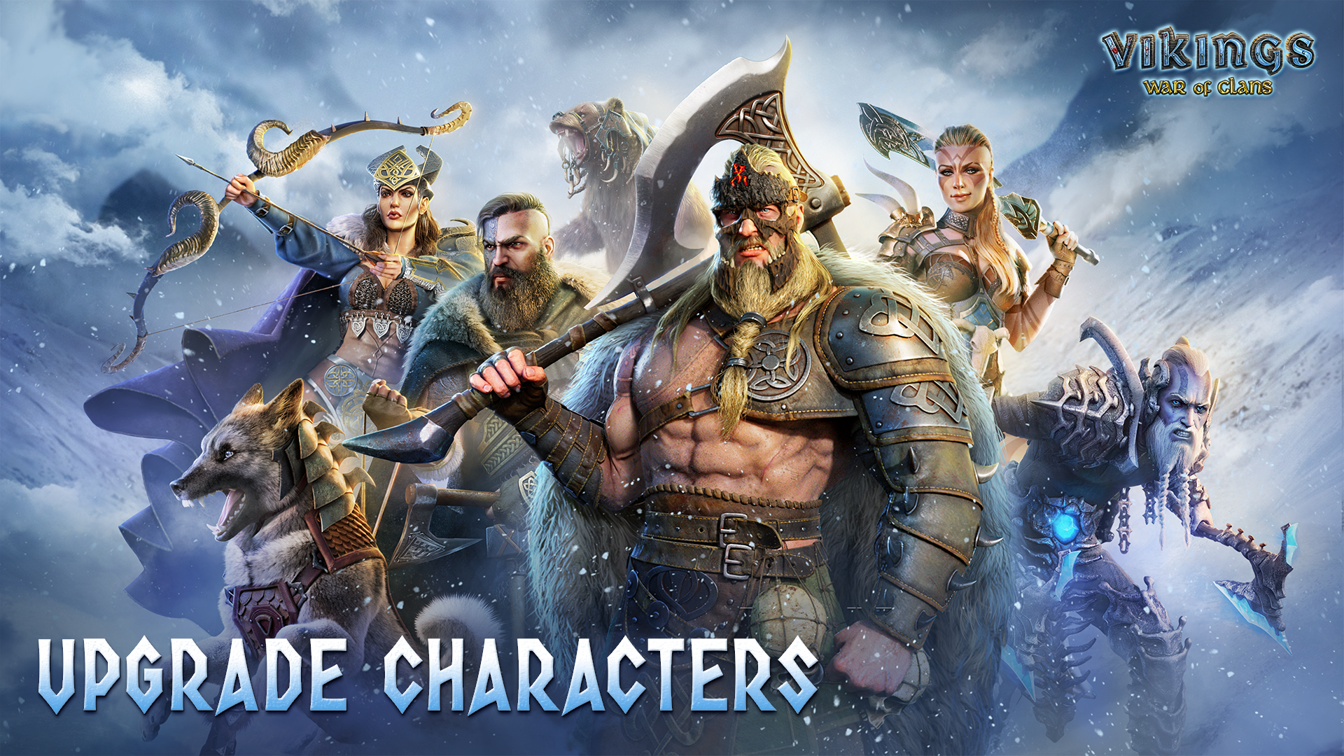 اسکرین شات 4 بازی Vikings: War of Clans