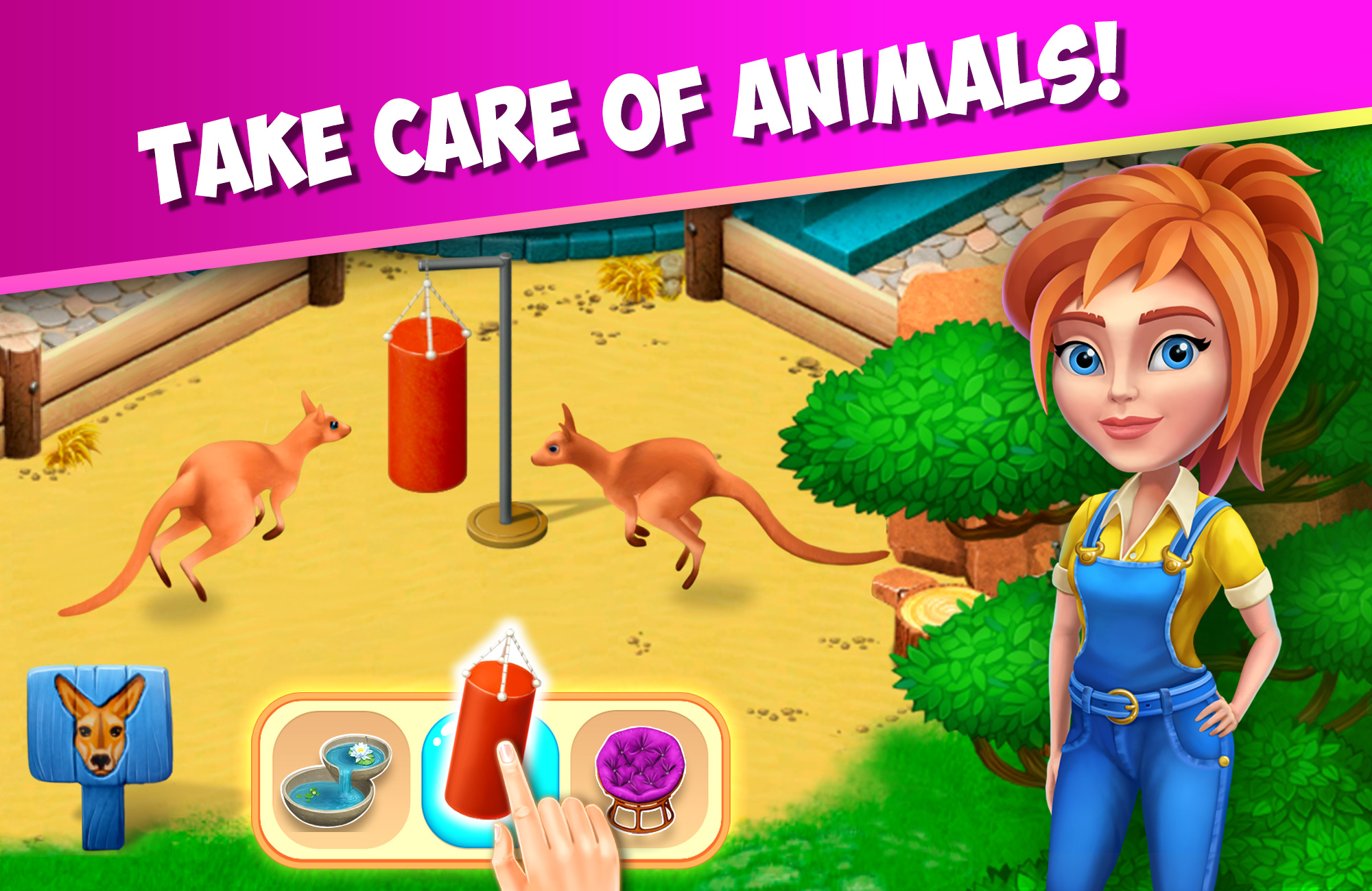 اسکرین شات 2 بازی Family Zoo: The Story