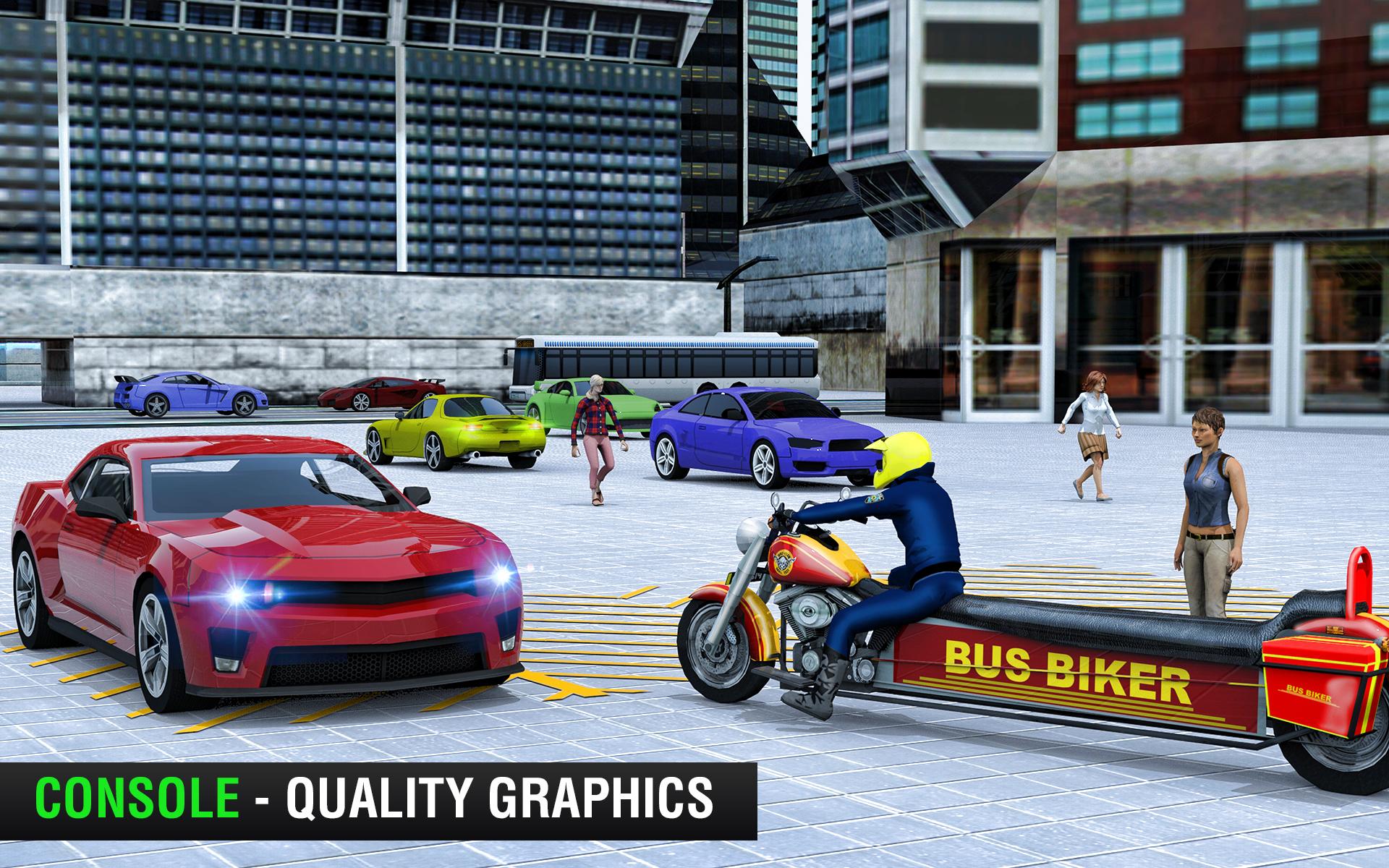 اسکرین شات 1 بازی Bus Bike Taxi Bike Games