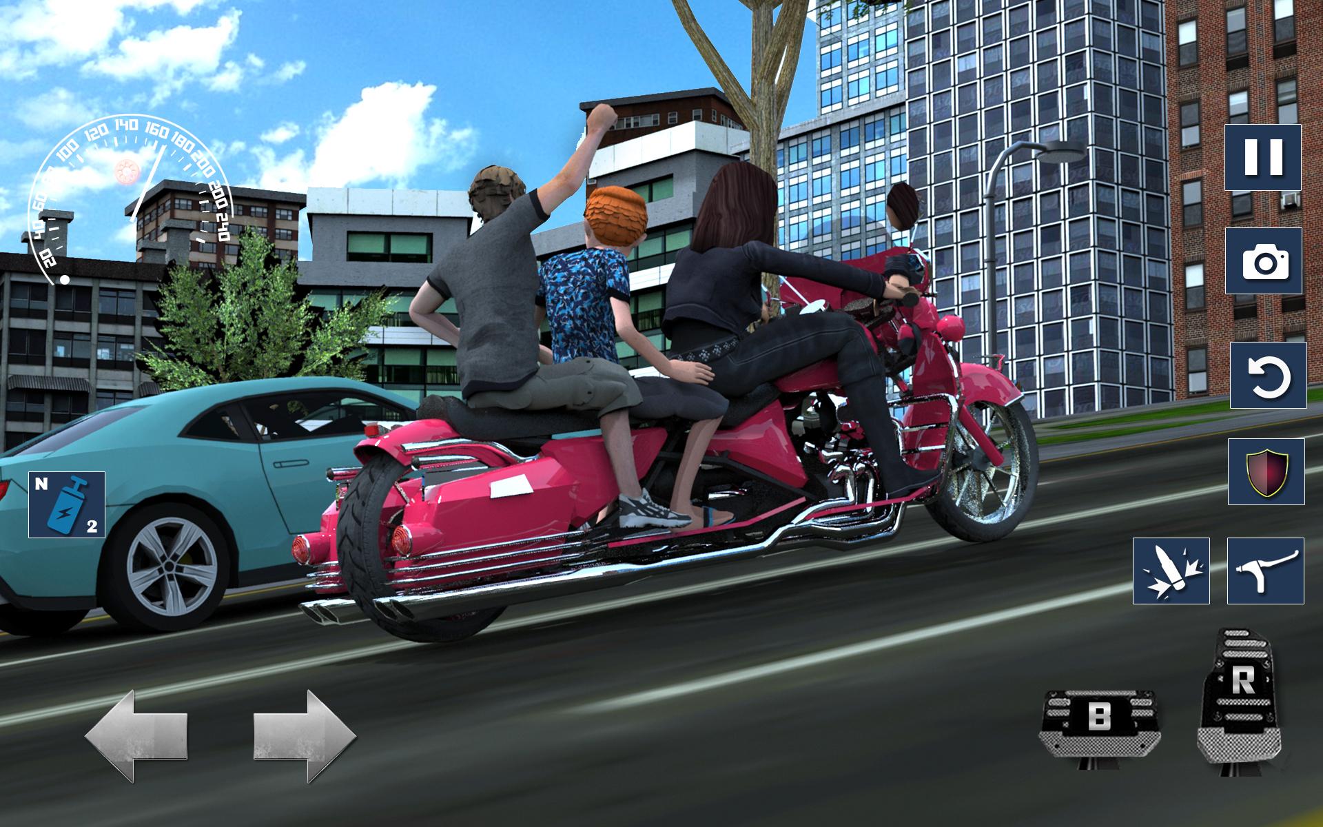 اسکرین شات 3 بازی Bus Bike Taxi Bike Games