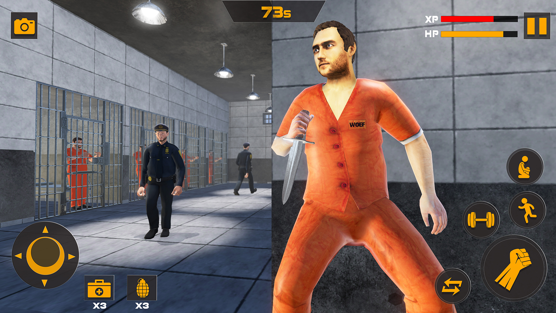 اسکرین شات 1 بازی Grand Jail Prison Escape Games