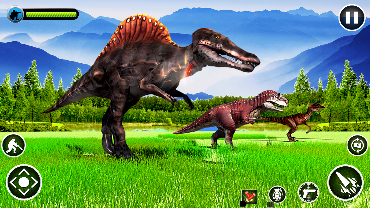 اسکرین شات 1 بازی Dinosaurs Hunter