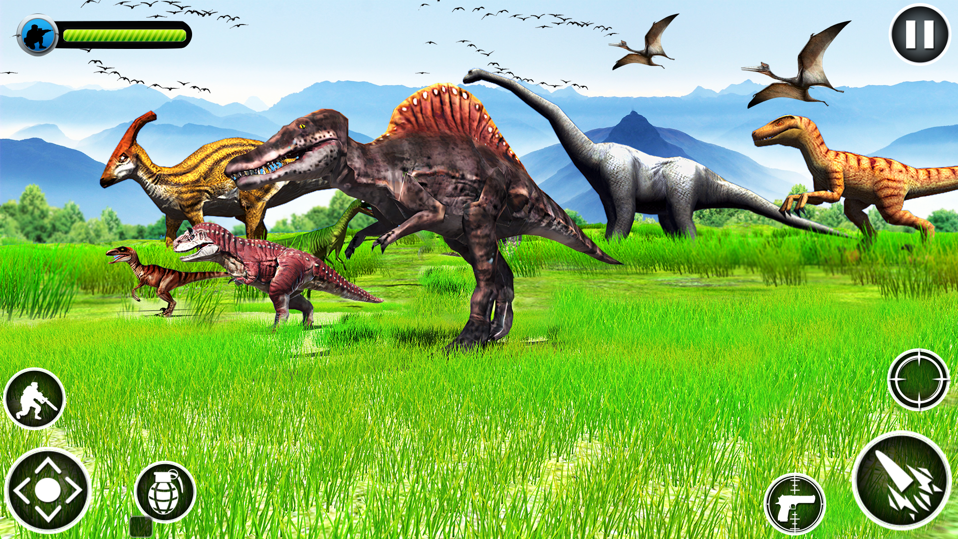 اسکرین شات 3 بازی Dinosaurs Hunter