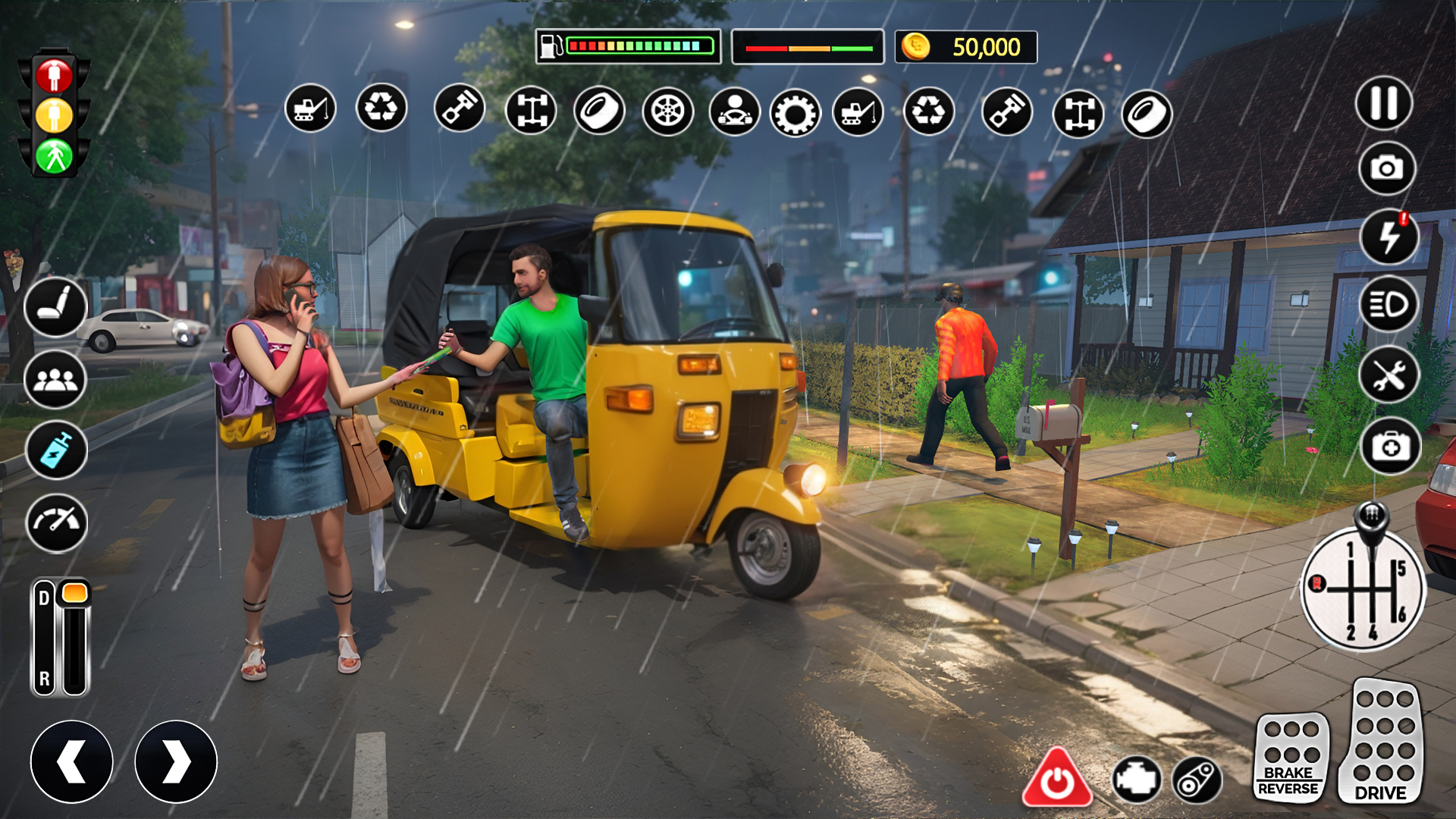 اسکرین شات 2 بازی Tuk Tuk Auto Rickshaw Stunts