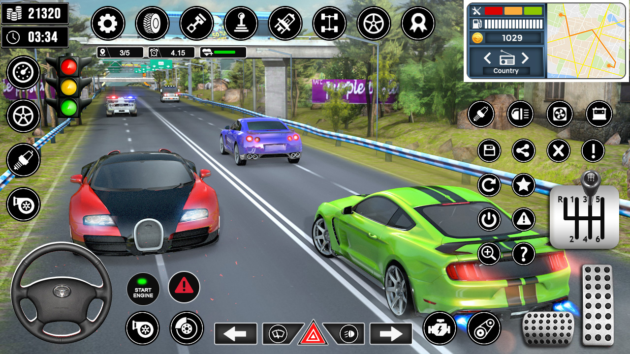 اسکرین شات 8 بازی Car Racing Game : 3D Car Games