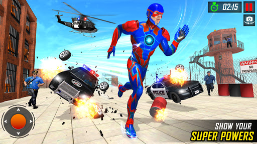 اسکرین شات 8 بازی Police Speed Hero Prison Escape Games