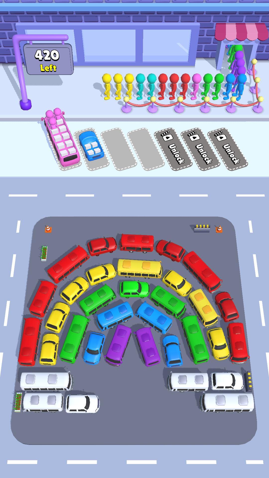 اسکرین شات 1 بازی Car Frenzy: Match Puzzle