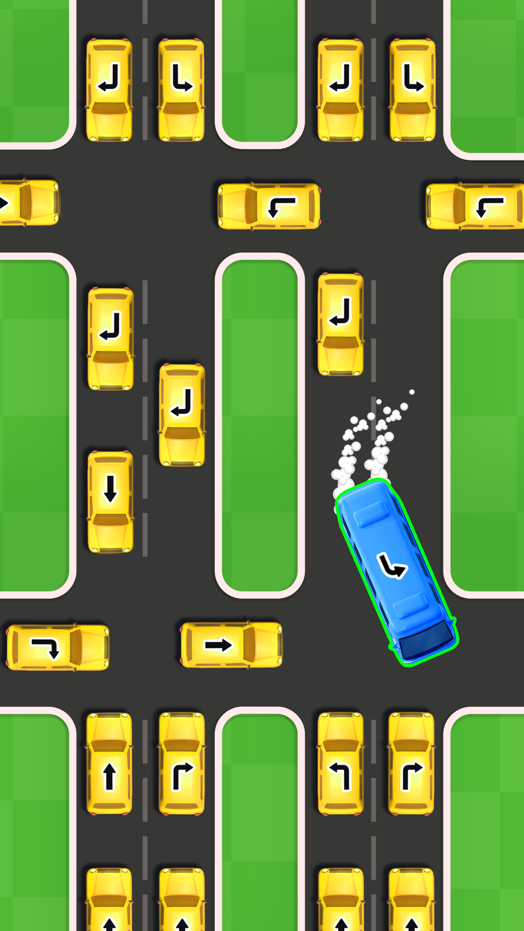 اسکرین شات 6 بازی Unblock Cars: Traffic Control