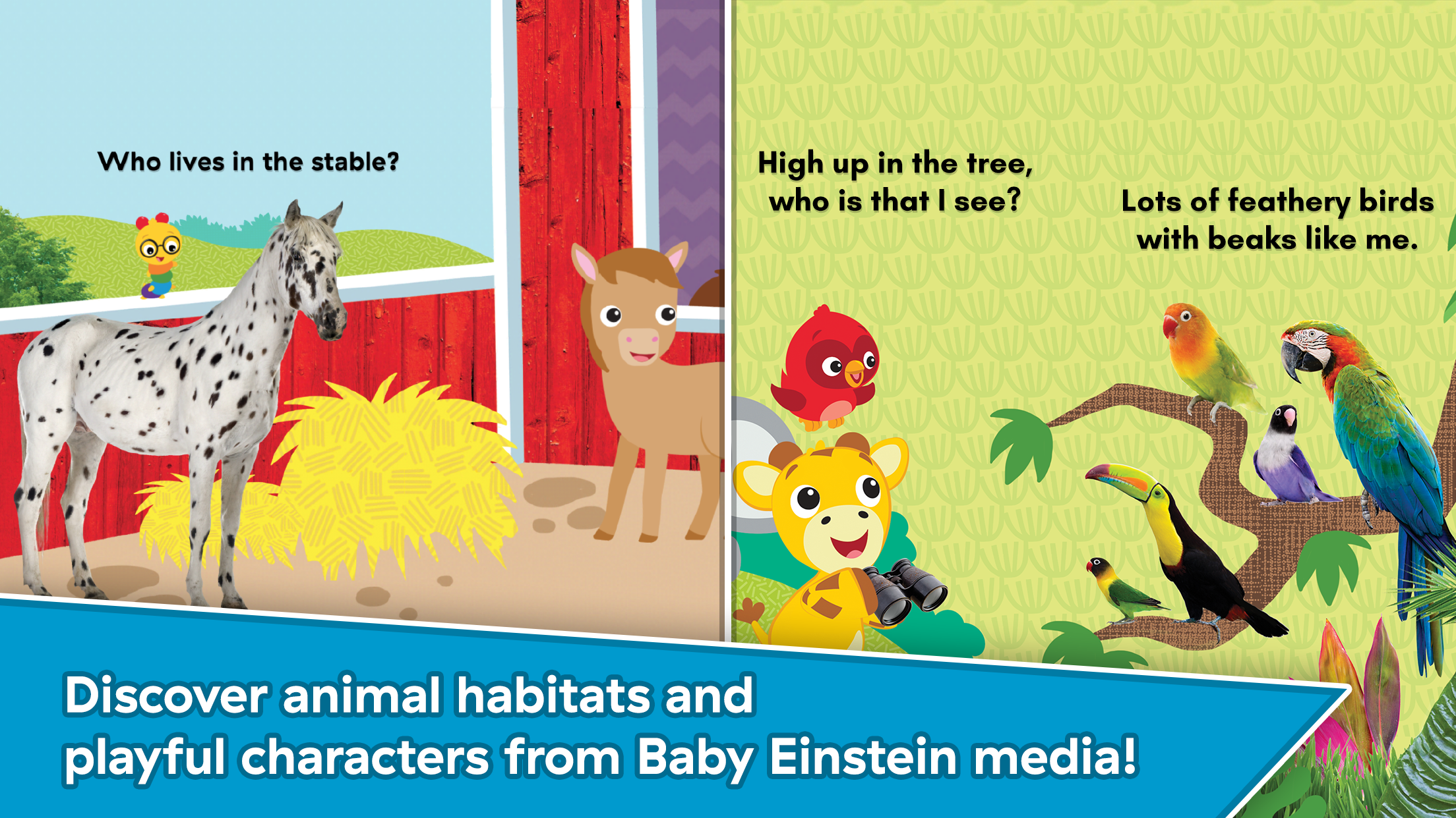 اسکرین شات 4 برنامه Baby Einstein: Storytime