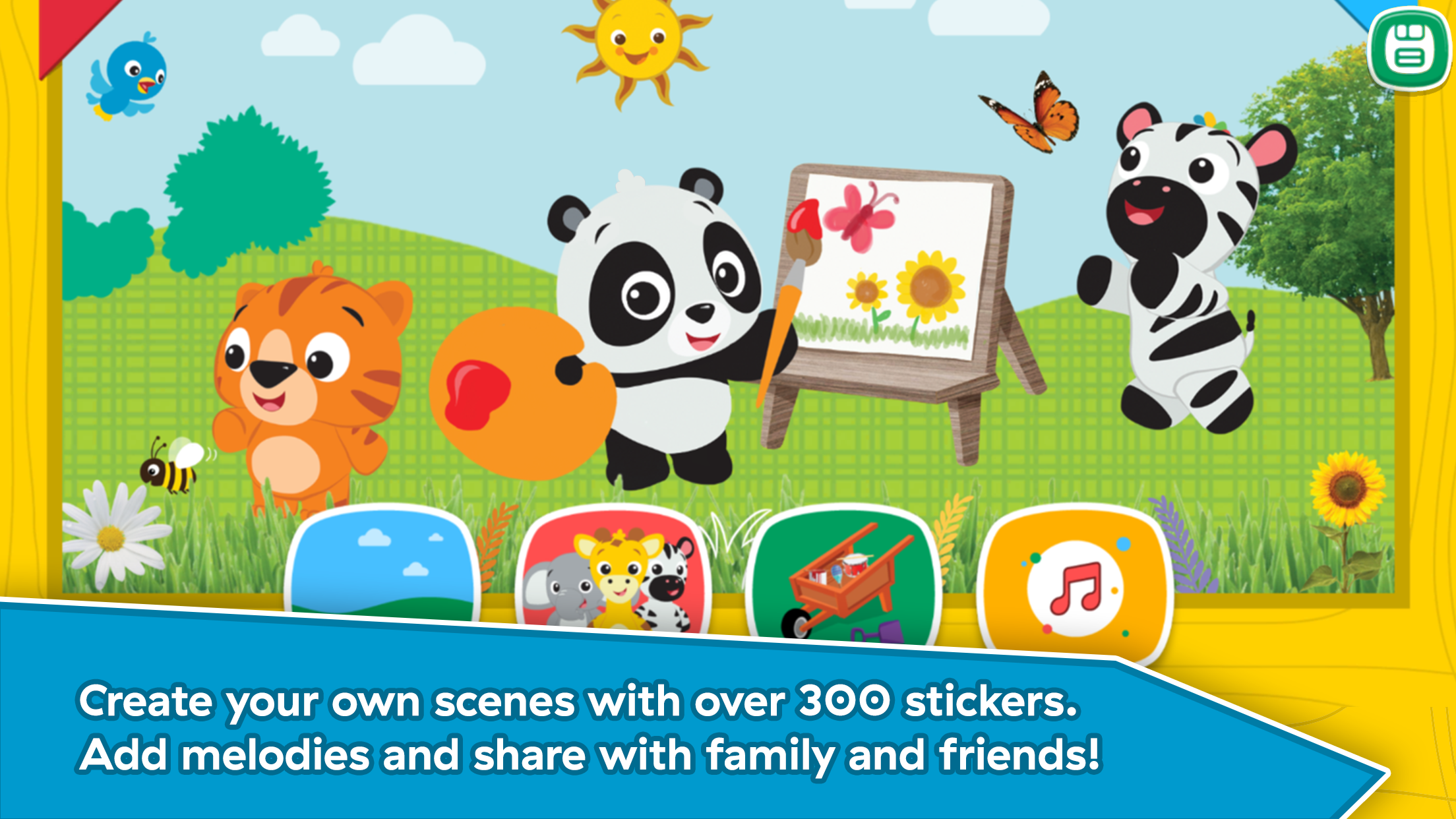 اسکرین شات 7 برنامه Baby Einstein: Storytime