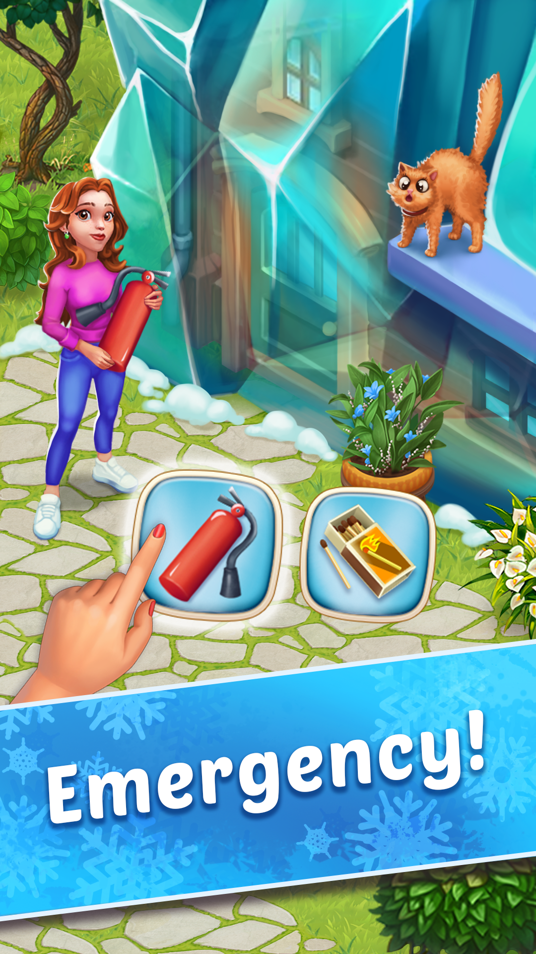 اسکرین شات 3 بازی Coldscapes: My Match-3 Family