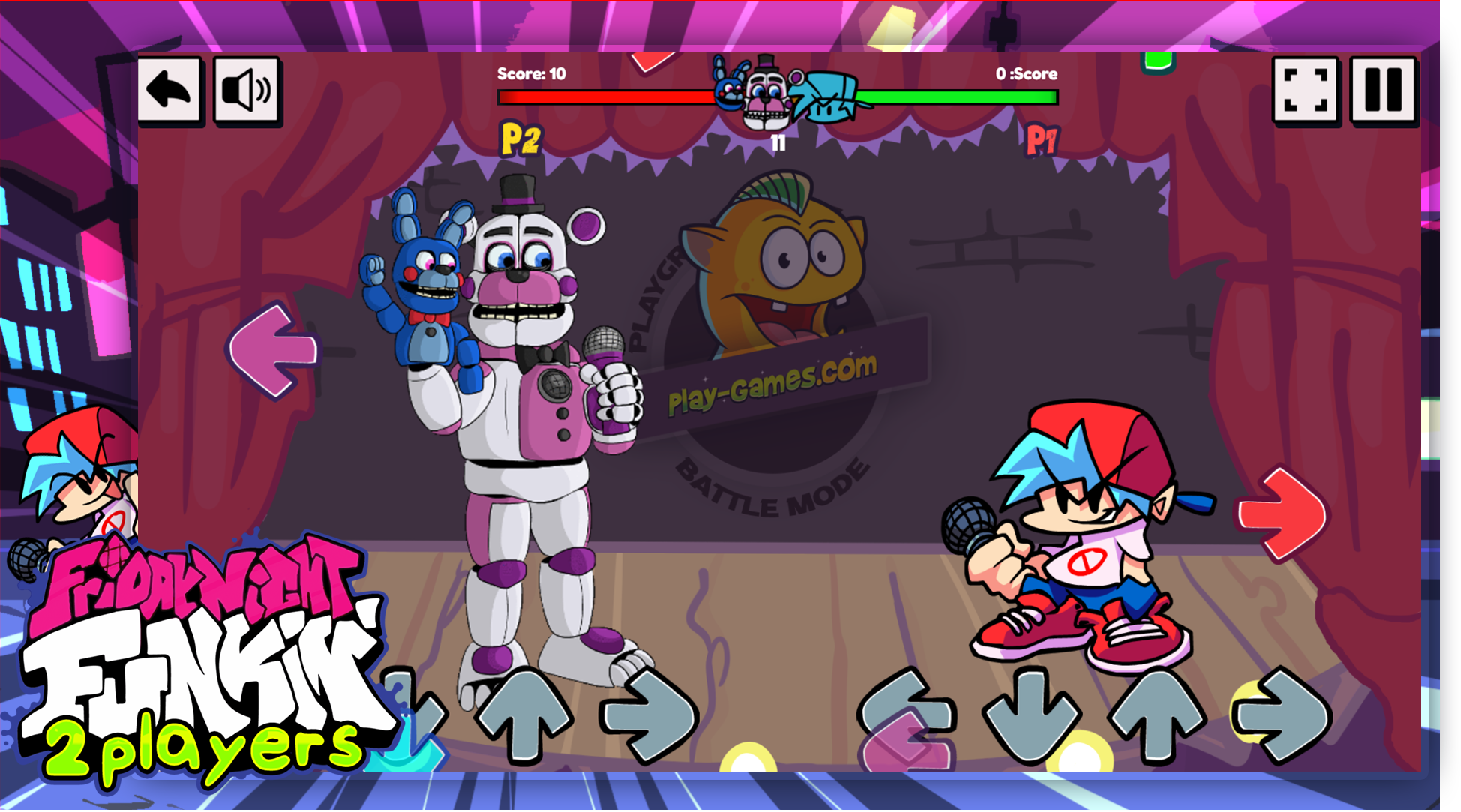 اسکرین شات 3 بازی FNF 2 Players