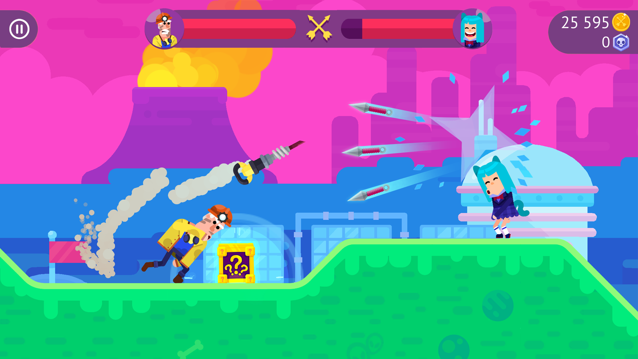اسکرین شات 5 بازی Bowmasters - Shooting Games