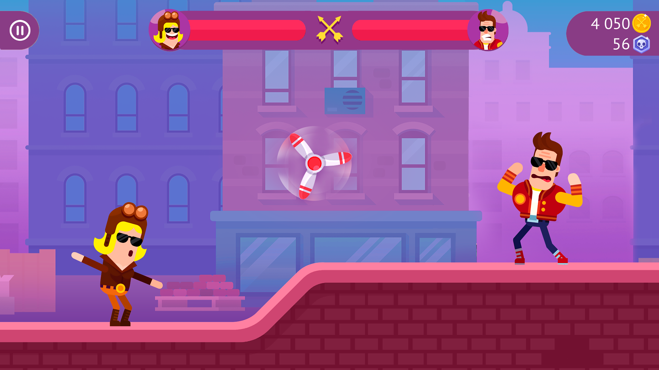 اسکرین شات 1 بازی Bowmasters - Shooting Games