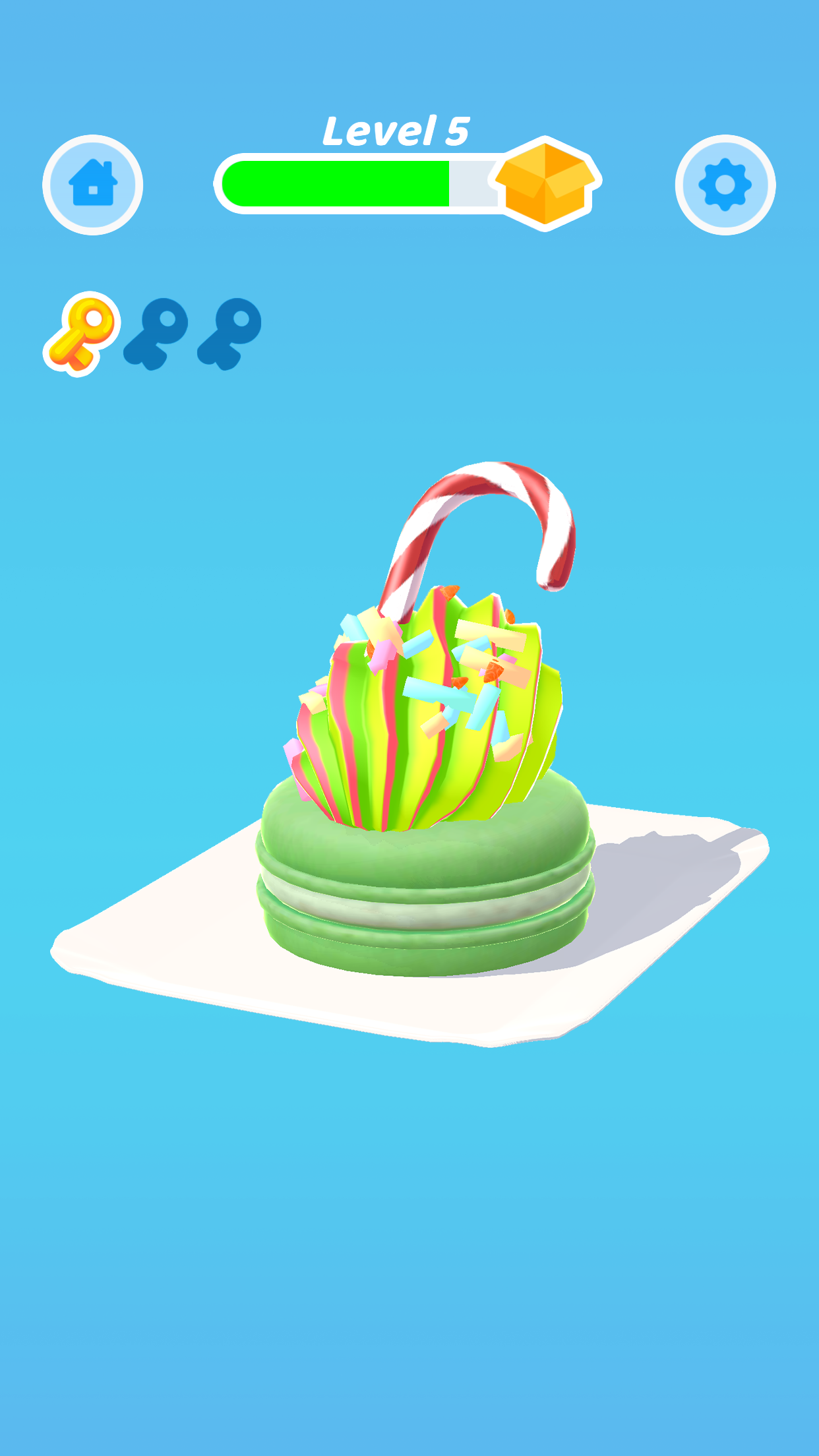 اسکرین شات 6 بازی Perfect Cream: Icing Cake Game