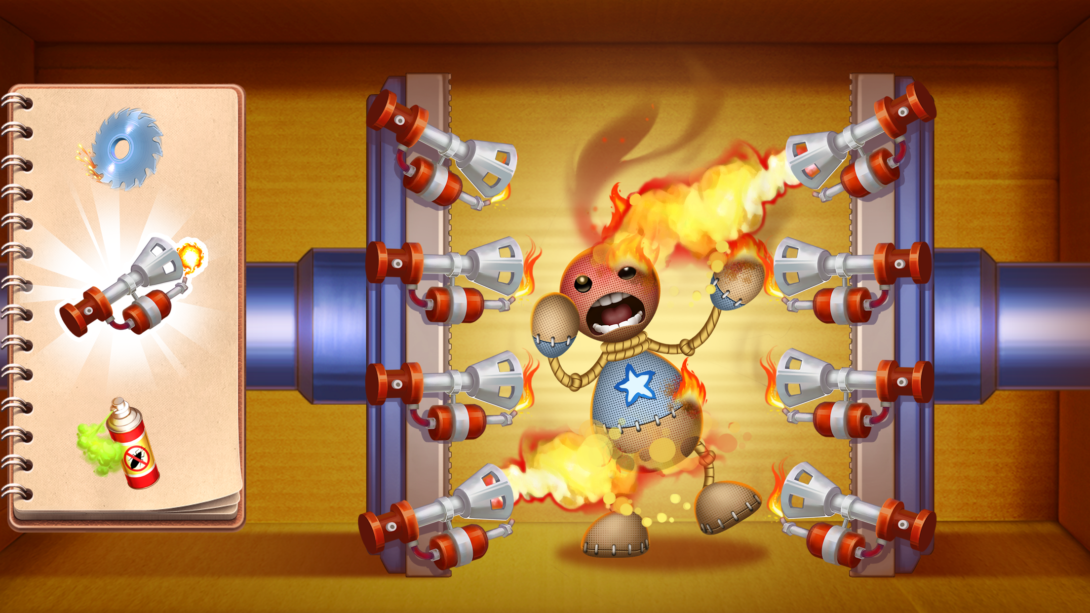 اسکرین شات 3 بازی Kick the Buddy-Fun Action Game