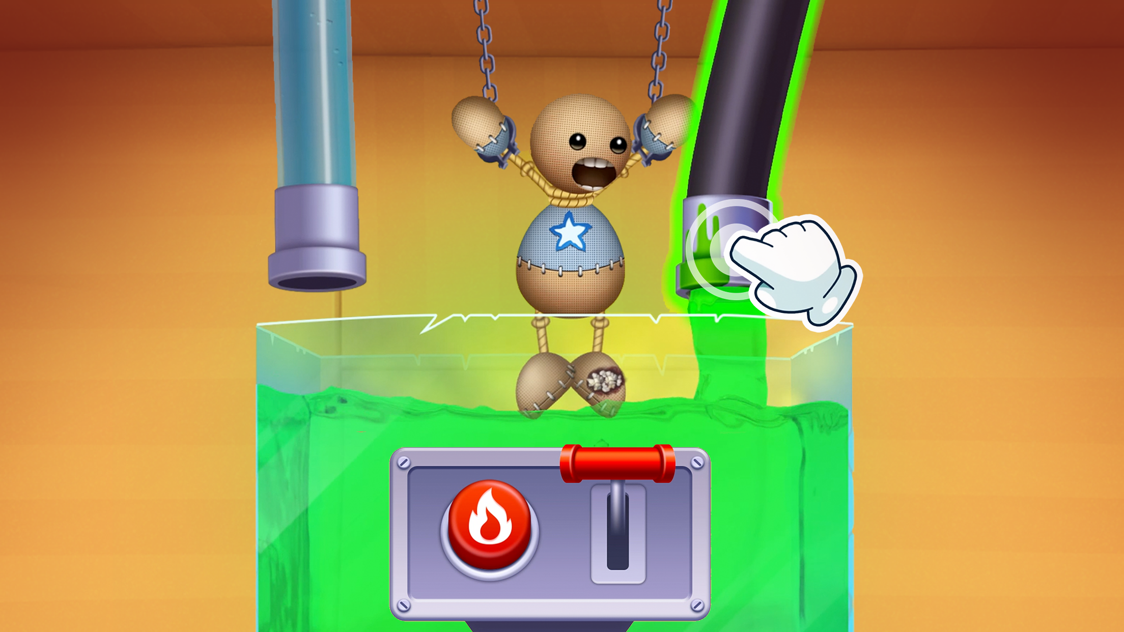 اسکرین شات 1 بازی Kick the Buddy-Fun Action Game