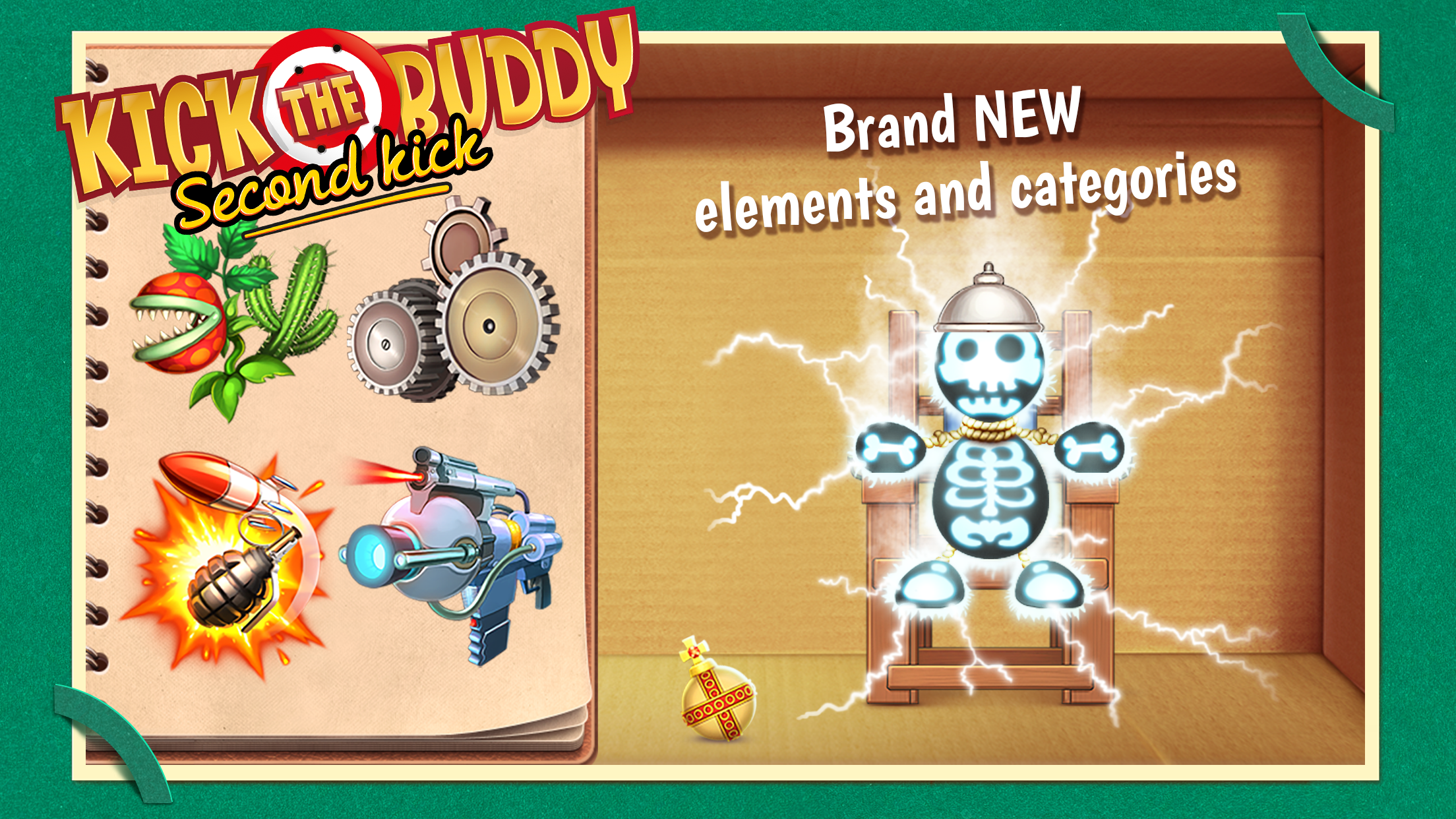 اسکرین شات 5 بازی Kick the Buddy: Second Kick