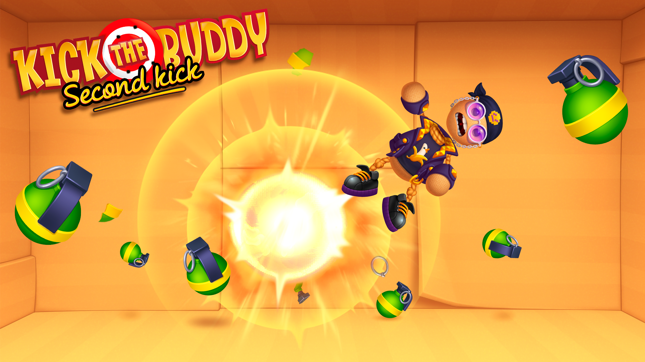 اسکرین شات 1 بازی Kick the Buddy: Second Kick