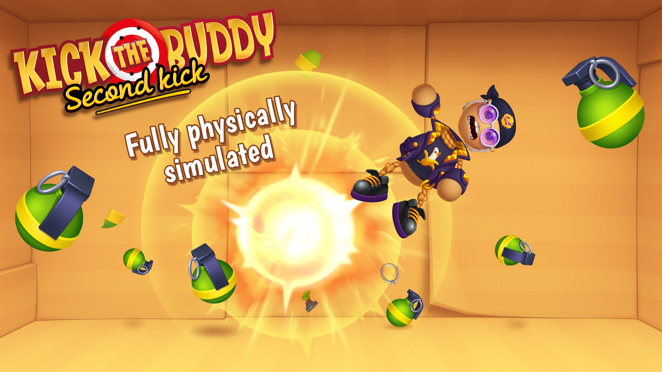 اسکرین شات 3 بازی Kick the Buddy: Second Kick