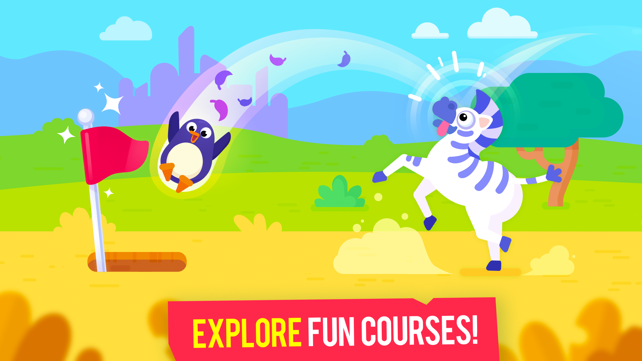 اسکرین شات 4 بازی Golfmasters - Fun Golf Game