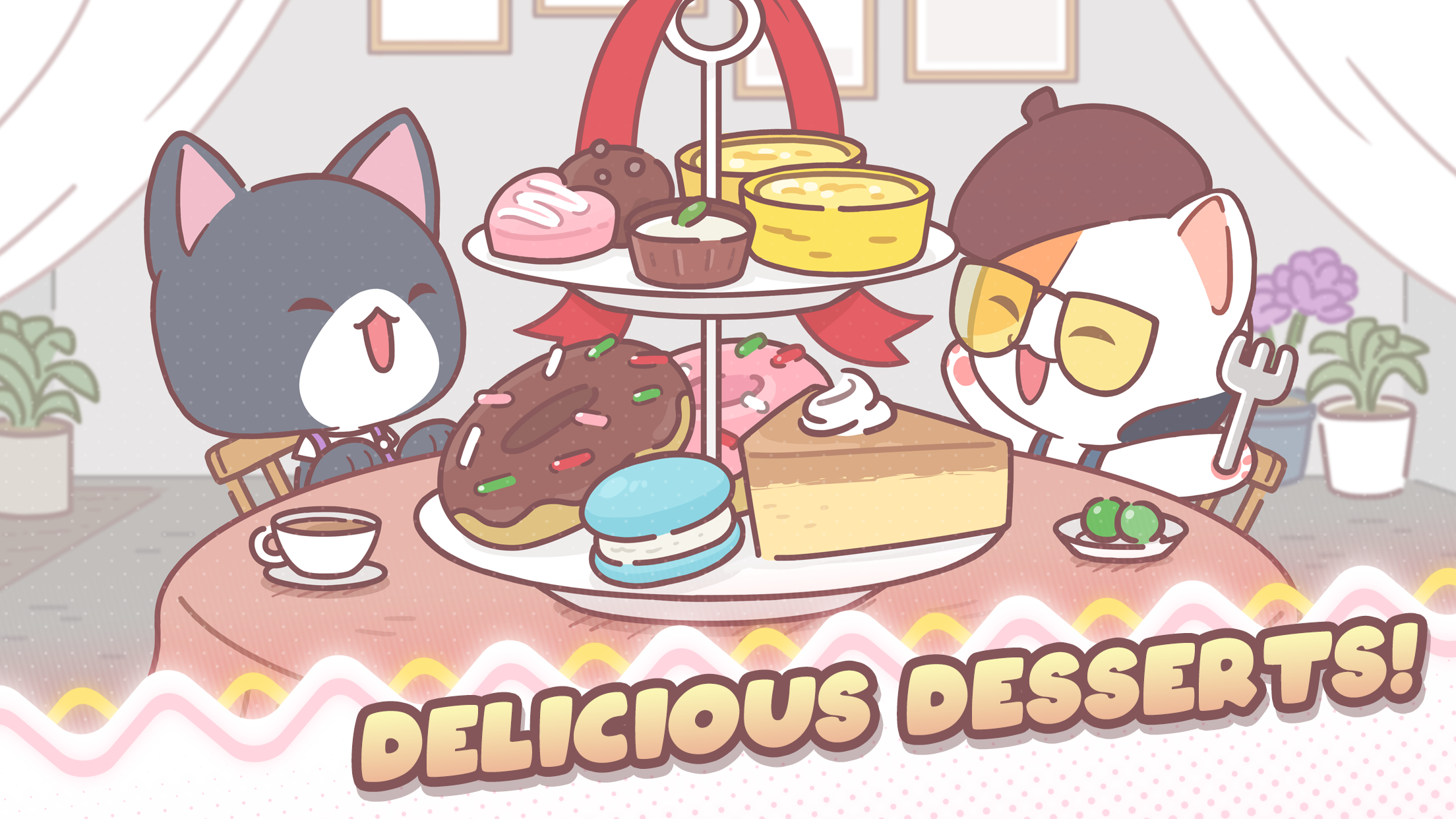 اسکرین شات 1 بازی My Cat Tower : Idle Tycoon