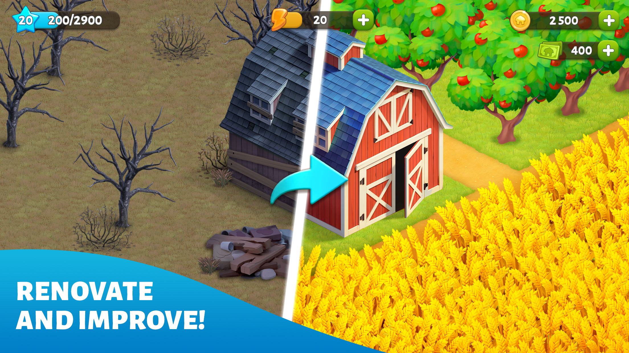 اسکرین شات 3 بازی Spring Valley: Farm Game