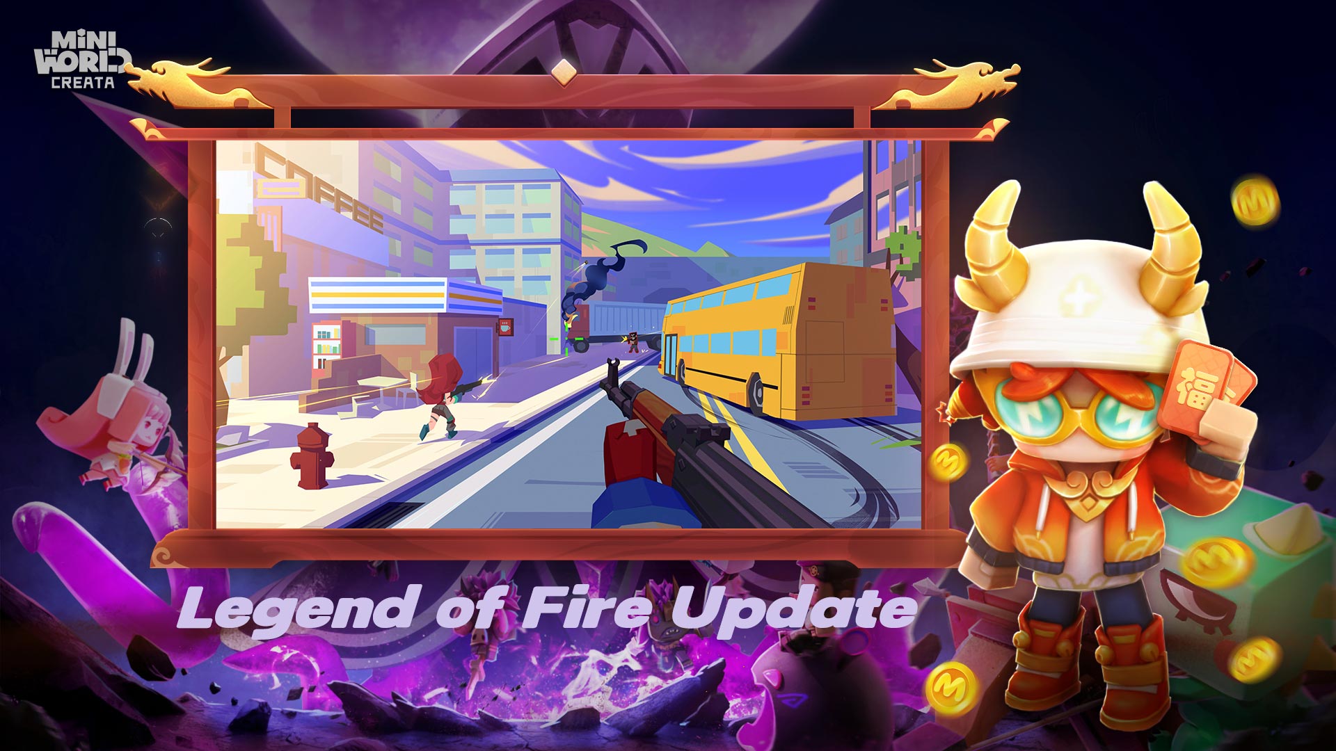 اسکرین شات 3 بازی Mini World: CREATA