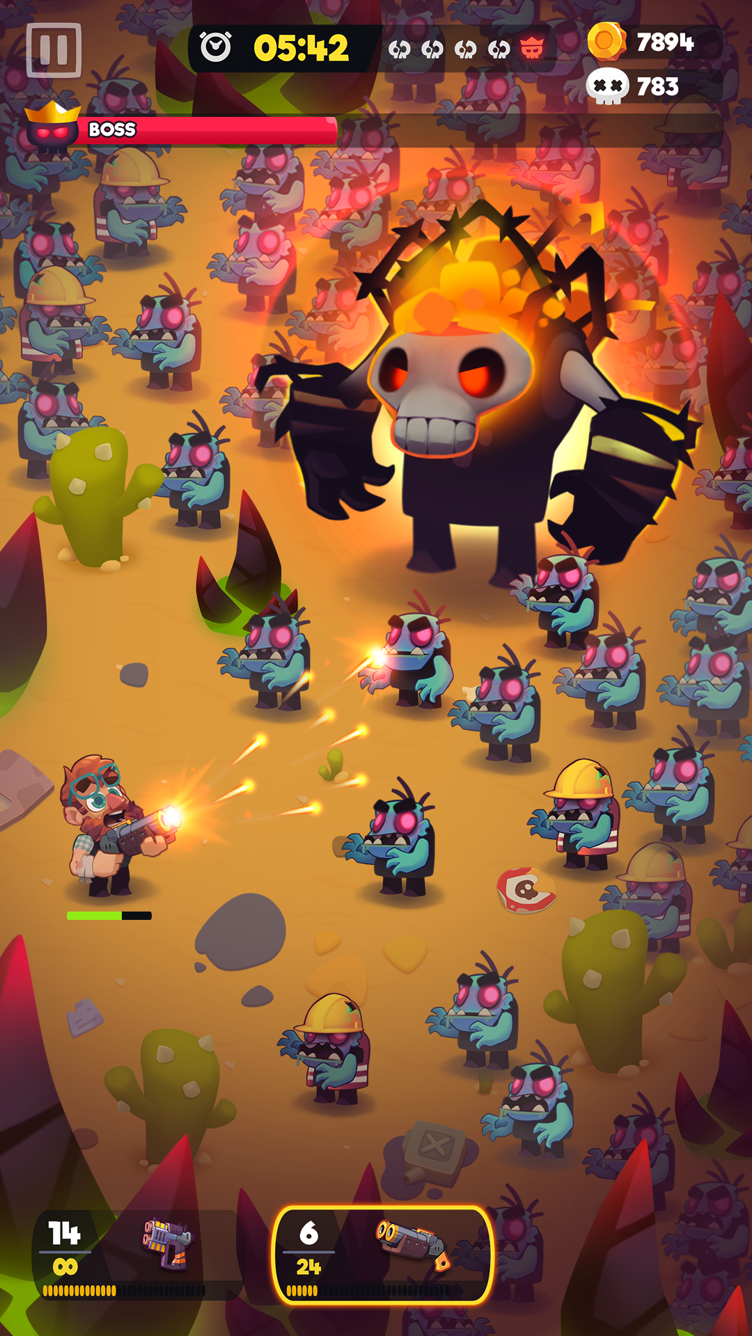 اسکرین شات 2 بازی Zombastic: Zombie Survival