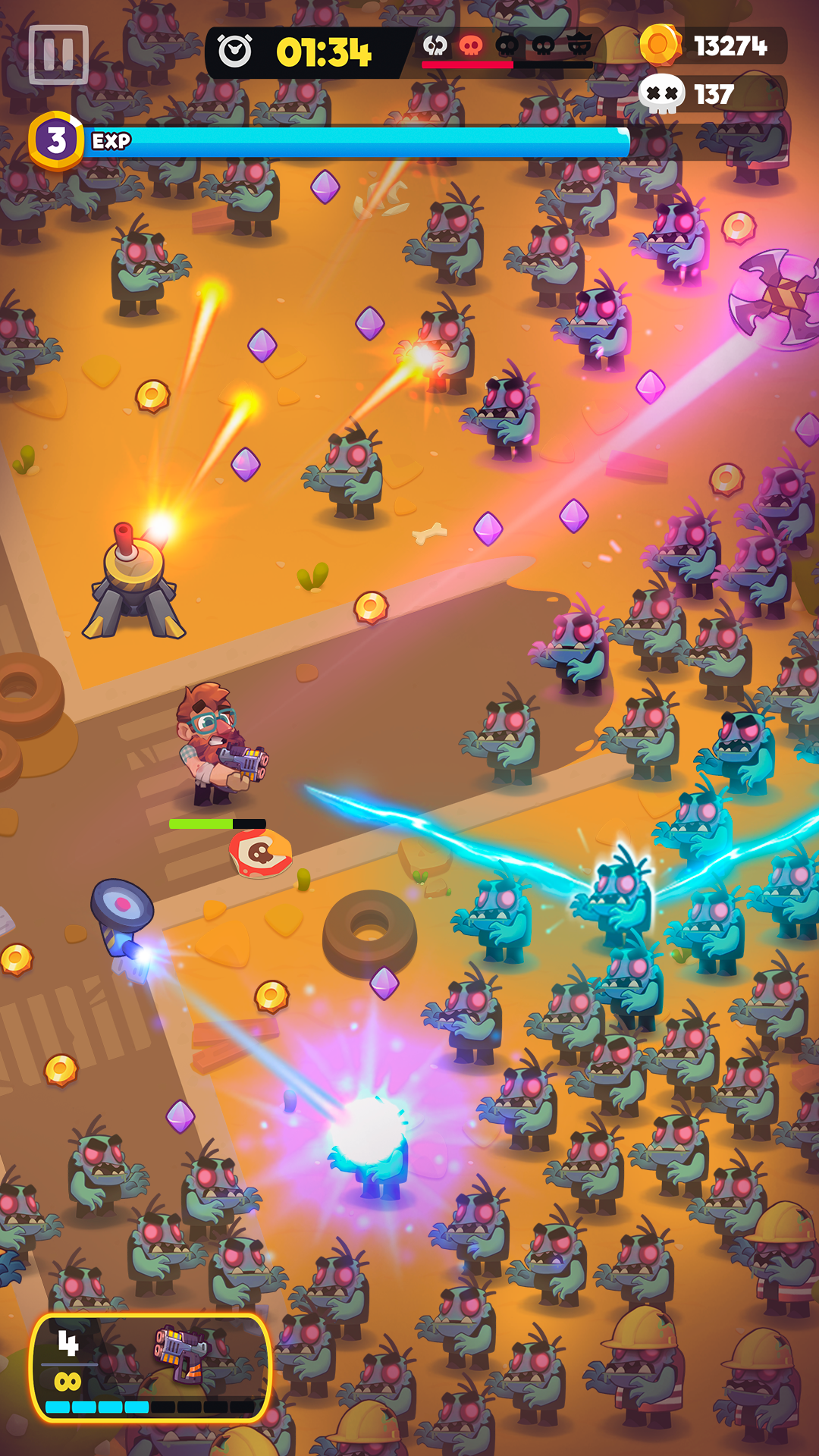 اسکرین شات 3 بازی Zombastic: Zombie Survival