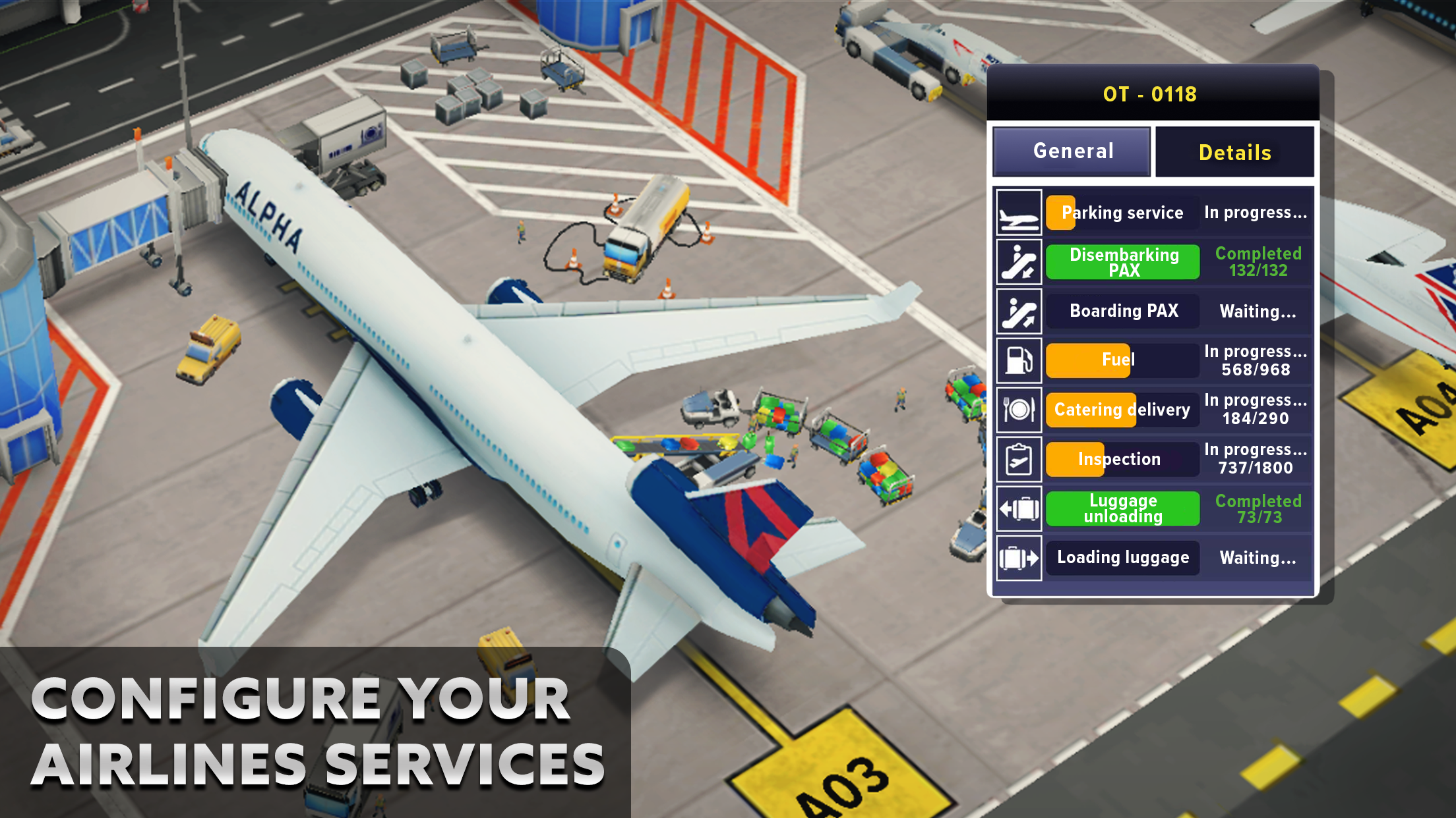 اسکرین شات 4 بازی Airport Simulator: Plane City